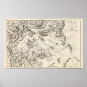 Boston och omgeende område poster