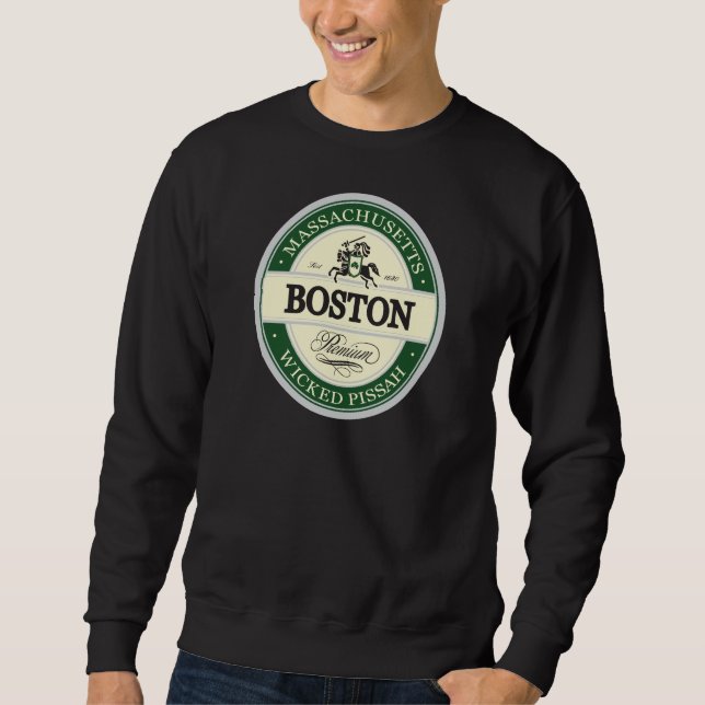 boston - ond pissah långärmad tröja (Framsida)