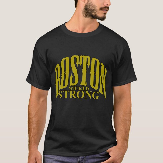 Boston ont starkt tee (Framsida)