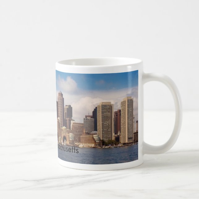 Boston panorama kaffemugg (Höger)