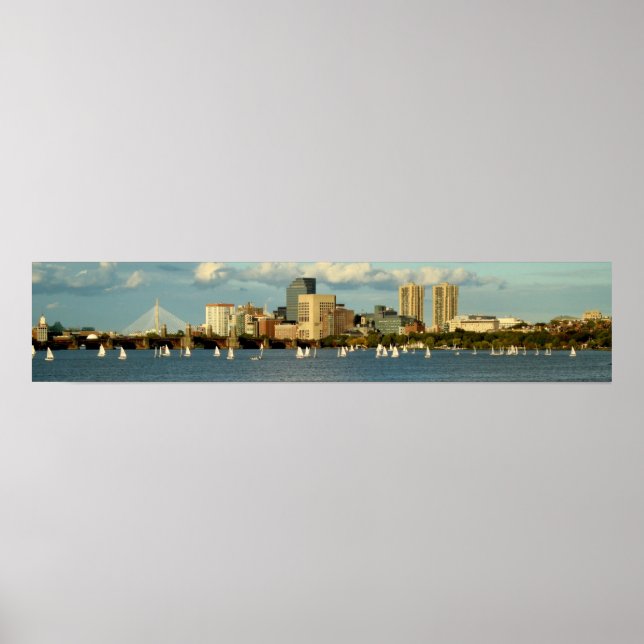 Boston Panorama Poster (Framsidan)