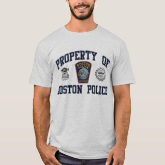 Boston polis t-shirt