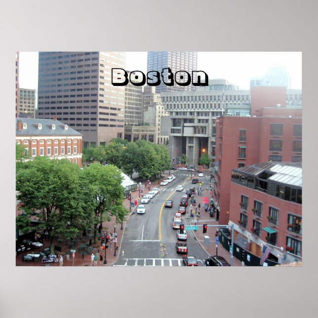 "Boston Poster" Poster (Framsidan)