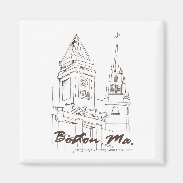 Boston Profiles Magnet (Framsidan)