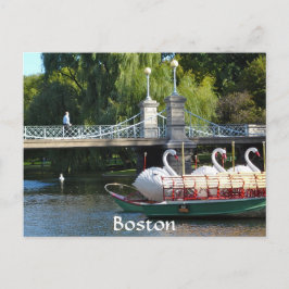 Boston Public Garden Vykort