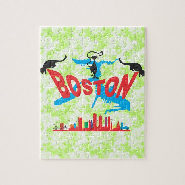 Boston Pussel (Vertikal)