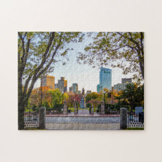 Boston Puzzle - Boston Public Garden Pussel
