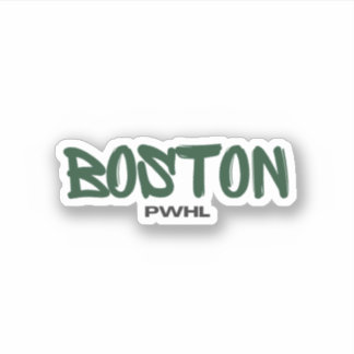 Boston PWHL Women's Hockey Klistermärken