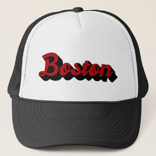 Boston Red and Black Keps (Framsida)