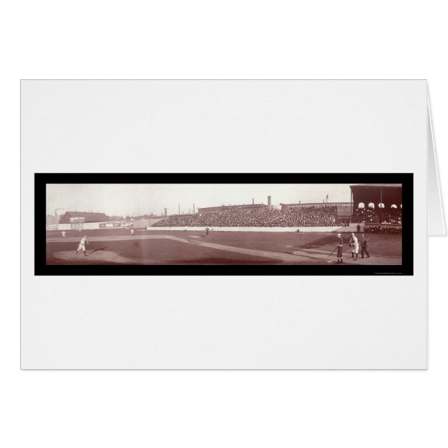 Boston Red Sox MORSA Photo 1903 Hälsningskort (Framsidan Horizontal)
