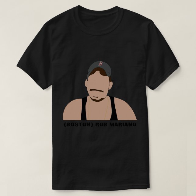 Boston Rob Mariano T Shirt (Design framsida)