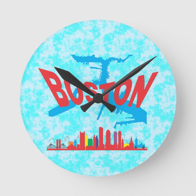 Boston Rund Klocka (Framsida)