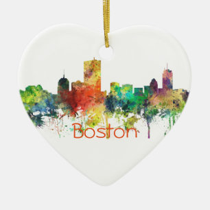 BOSTON SAMLAS. HORISONTSP - JULGRANSPRYDNAD KERAMIK