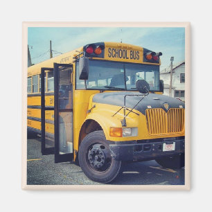 Boston School Buss Magnet