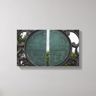 Boston Seal Canvastryck