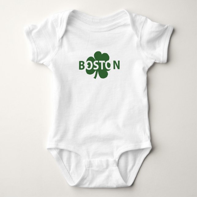 Boston Shamrock T Shirt (Framsida)