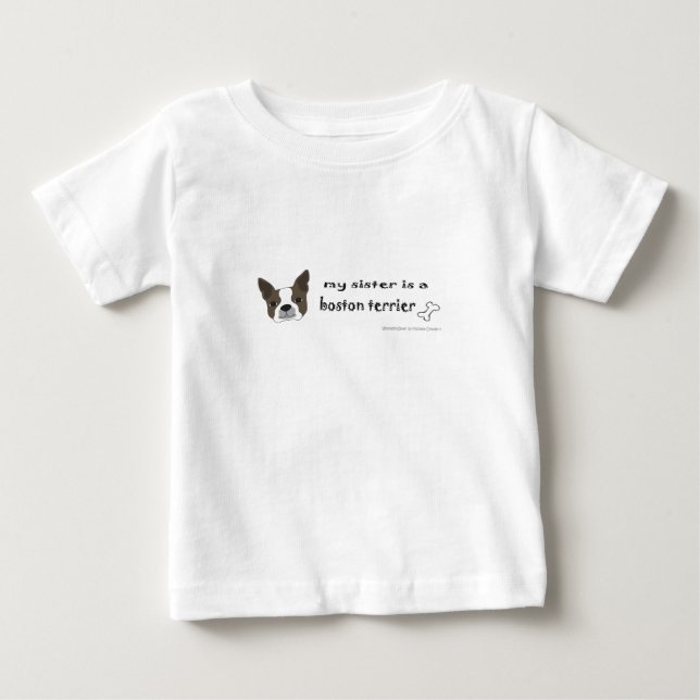 boston skräcker t-shirt (Framsida)