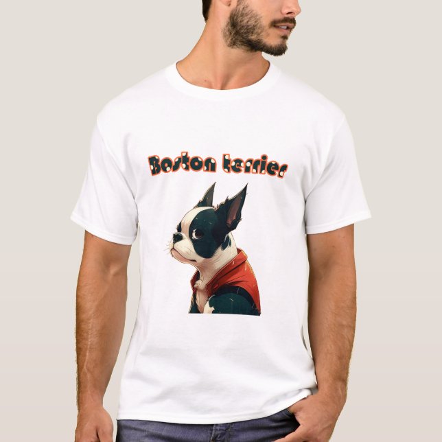 boston skräckers utseende t shirt (Framsida)
