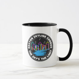 Boston Skyline Chorus Logotyp 11oz Mugg
