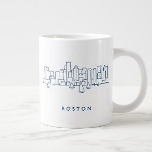 Boston Skyline Jumbo Mugg
