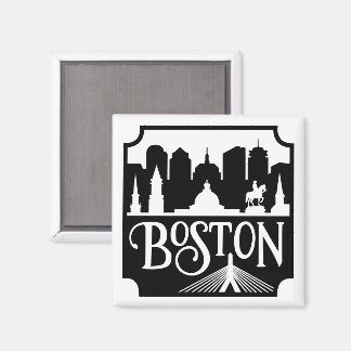 Boston Skyline Magnet