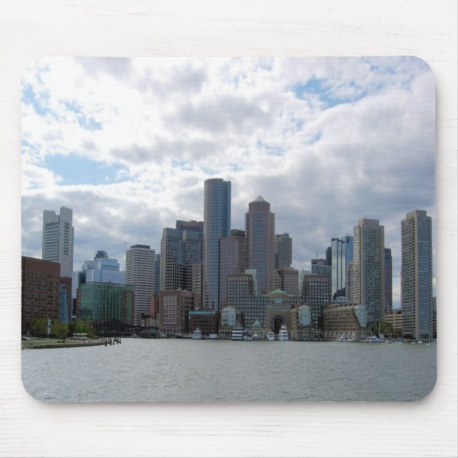 Boston Skyline Musmatta (Framsidan)