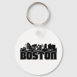 Boston Skyline Nyckelring