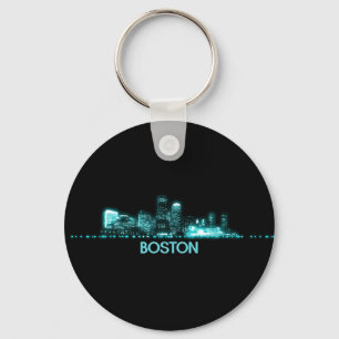 Boston Skyline Nyckelring