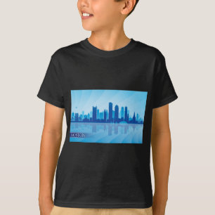 Boston Skyline T Shirt
