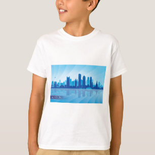 Boston Skyline T Shirt