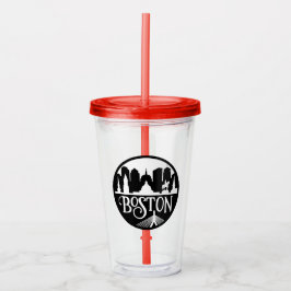 Boston Skyline Take Away Mugg