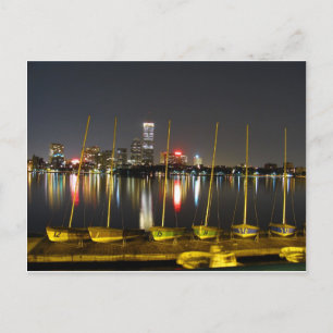Boston Skyline Vykort
