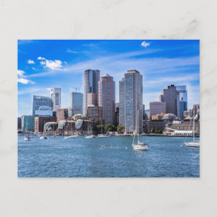Boston Skyline Vykort