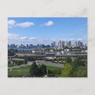 Boston Skyline vykort