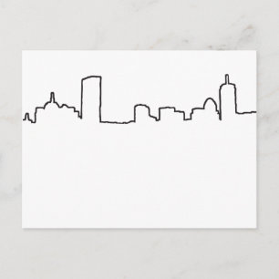 Boston - Skyline Vykort