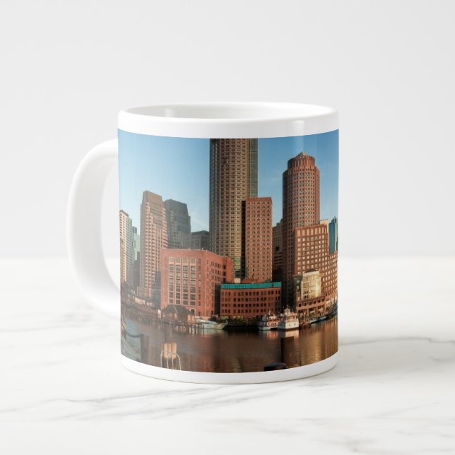 Boston skylt jumbo mugg (Framsida vänster)