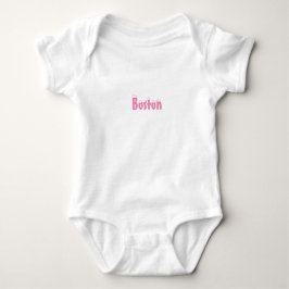 "Boston" snö rosa - T Shirt