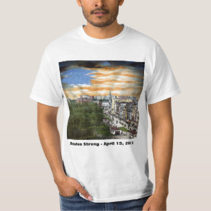 Boston som är stark - i minne av April 15, 2013 Tee Shirt