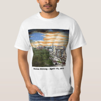 Boston som är stark - i minne av April 15, 2013 Tee Shirt