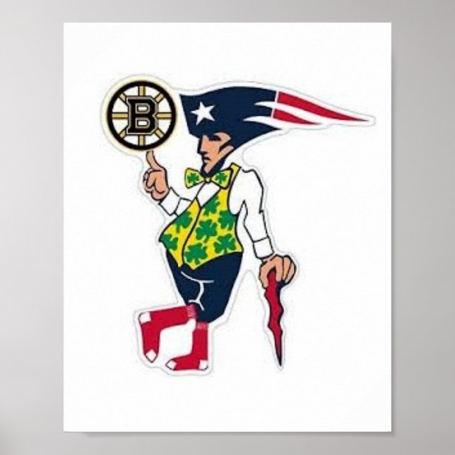 Boston Sports Poster (Framsidan)