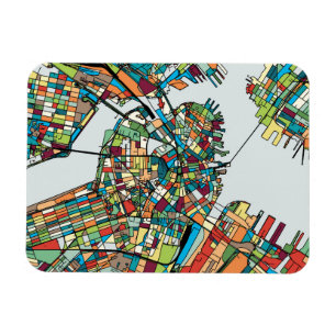 Boston stad USA Magnet