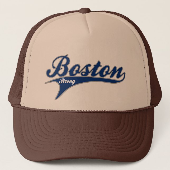 BOSTON STARK basebollarenahatt Truckerkeps (Framsida)