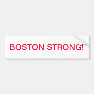Boston stark bildekal
