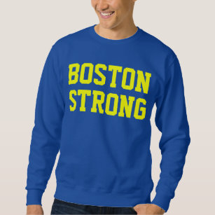 Boston stark blåttgult lång ärmad tröja