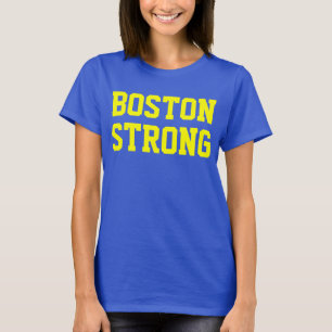 Boston stark blåttgult t shirt