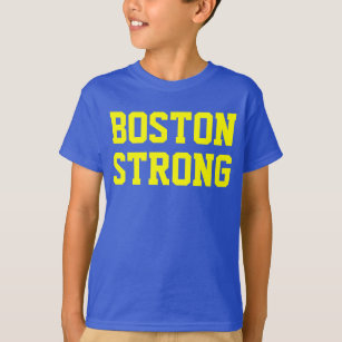 Boston stark blåttgult t-shirt