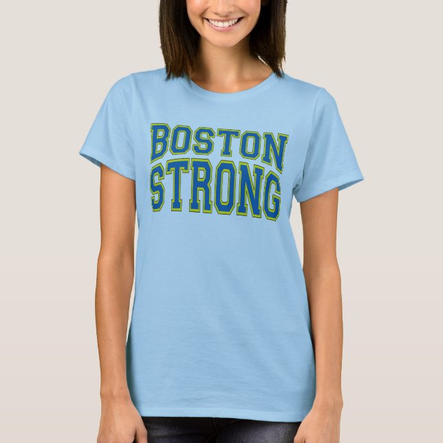 Boston stark dräkt t shirt (Framsida)