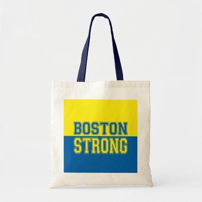 Boston stark grafisk stil tygkasse (Framsidan)