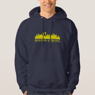 Boston stark pride sweatshirt med luva