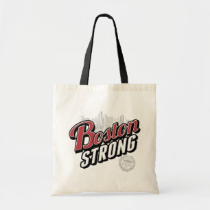 Boston stark typografisk stil tygkasse